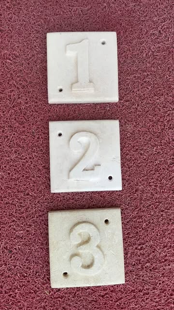 Turkish Company Specializes in Custom-Crafted Stone Door Number Plaques