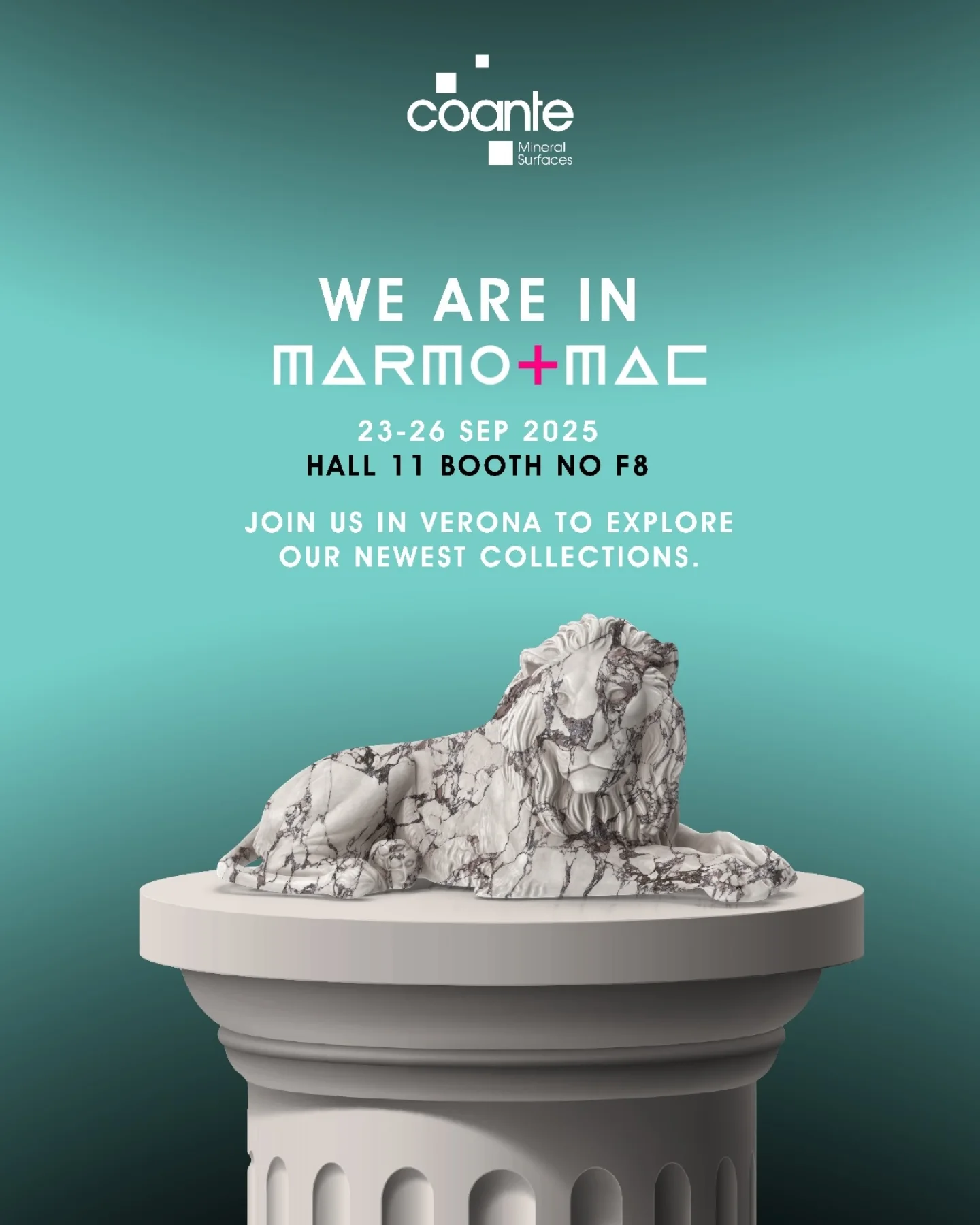 Coante Quartz Surfaces to Showcase Innovative Designs at Marmo Mac 2025