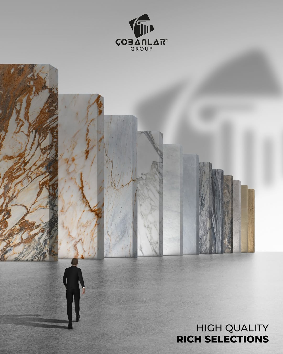 Çobanlar Group Showcases Premium Marble and Natural Stone Selections