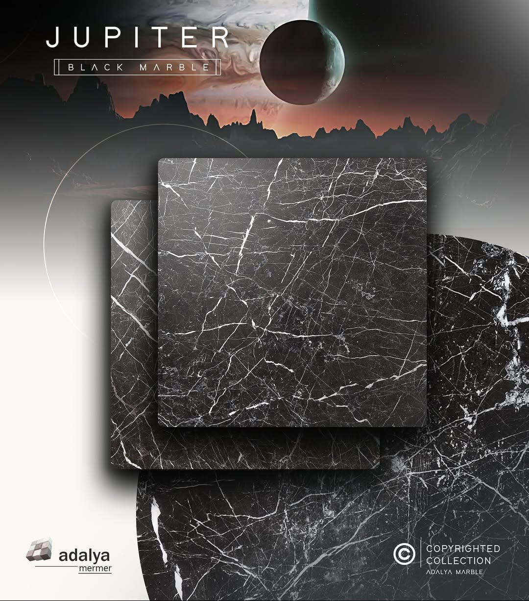 Jupiter Black Marble: A Bold Statement in Design