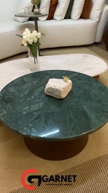Natural Marble Coffee Tables Combine Timeless Style with Durability